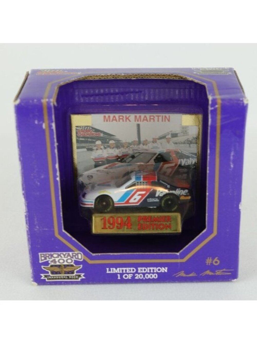 Racing Champions Mark Martin 1994 Premier Edition Brickyard 400 Diecast